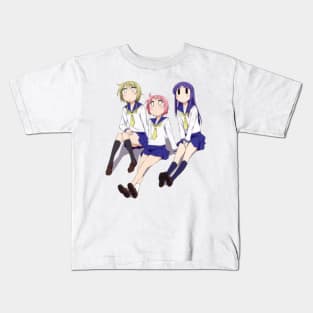 Yuyushiki Group Kids T-Shirt